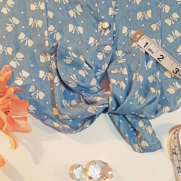 Cute Denim Crop - Picture 3 of 7